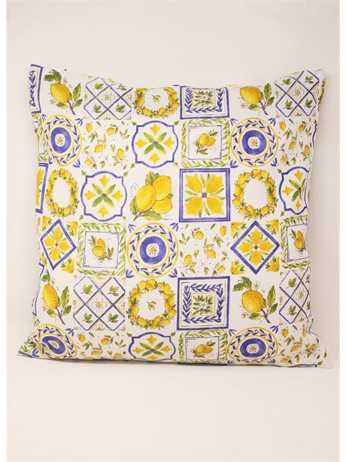 cuscino 50x50 con fantasia limoni Capri Me | CULIMO450X50LIMONI